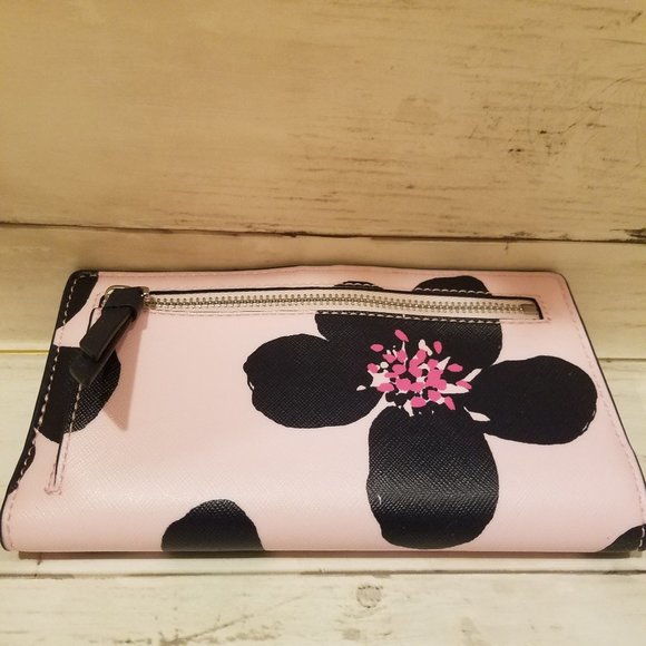 NWT KATE SPADE cameron grand flora wallet large - Picture 3 of 7